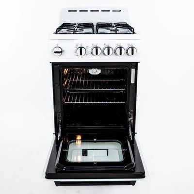 Avanti® 20" White Freestanding Gas Range-1