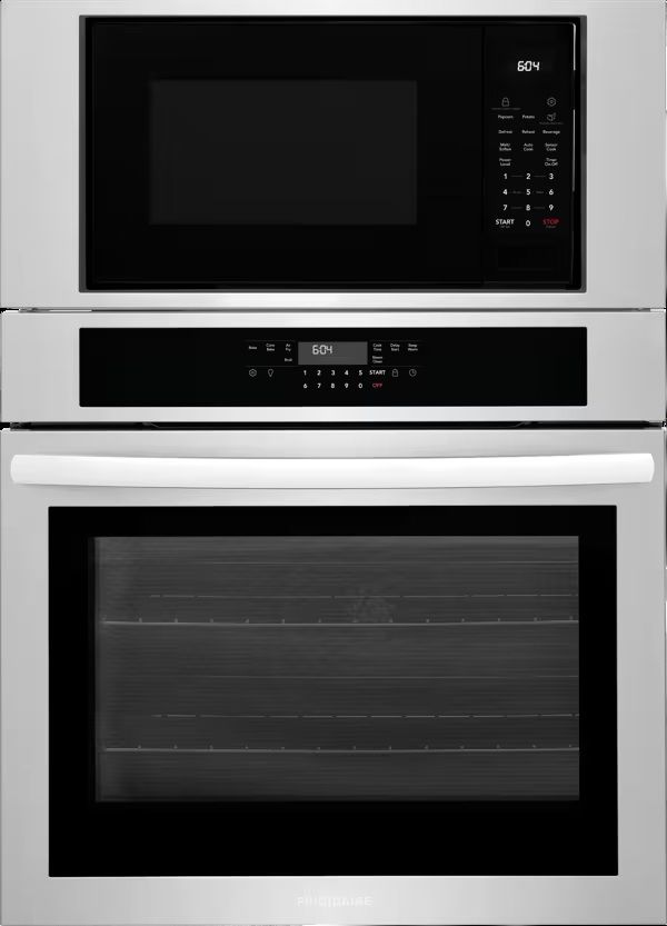 Frigidaire® 30” Stainless Steel Oven/Micro Combo Electric Wall Oven with Air Fry-0