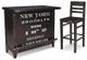 Horizon Home® Graffiti Black 30'' Barstool-3