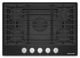 KitchenAid® 36" Black Gas Cooktop-0