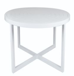 Lane Venture® Contempo White Round End Table-0
