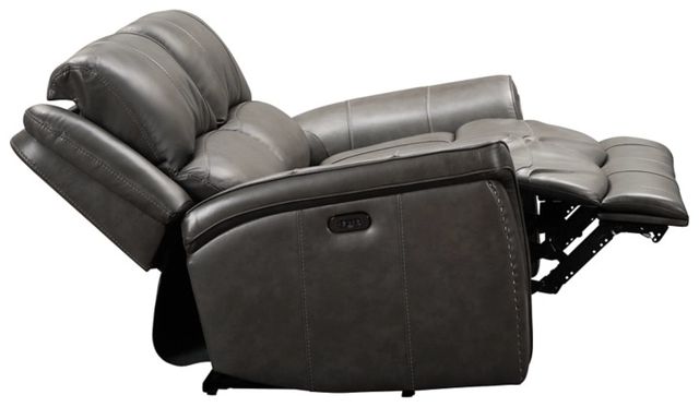 Signature Design by Ashley® Gaspar Gray Power Reclining Loveseat-3
