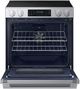 Samsung Bespoke 30" Stainless Steel Smart Slide-In Electric Range with No-Preheat Air Fry Max-1