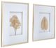 A & B Home 2-Piece Gold Zola Botanical Wall Art Set-0