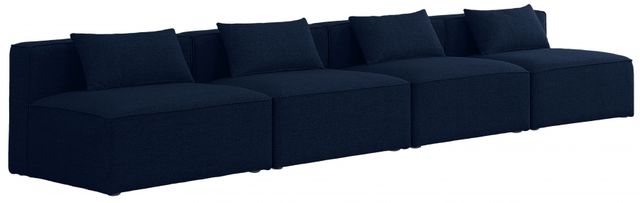Meridian Furniture Cube Navy Modular Sofa-0