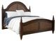 American Woodcrafters Rodanthe Cherry Brunette Queen Woven Bed-0