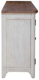 Liberty Furniture Farmhouse Reimagined Antique White/Chestnut 80" Fireplace TV Console with Firebox Insert-3