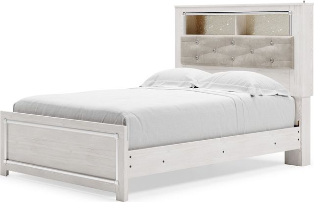 Signature Design by Ashley® Altyra 5-Piece White Full Panel Bookcase Bed Set-1