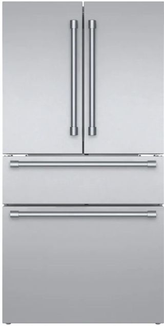 Thermador® 36 in. 20.4 Cu. Ft. Stainless Steel Counter Depth  French Door Refrigerator