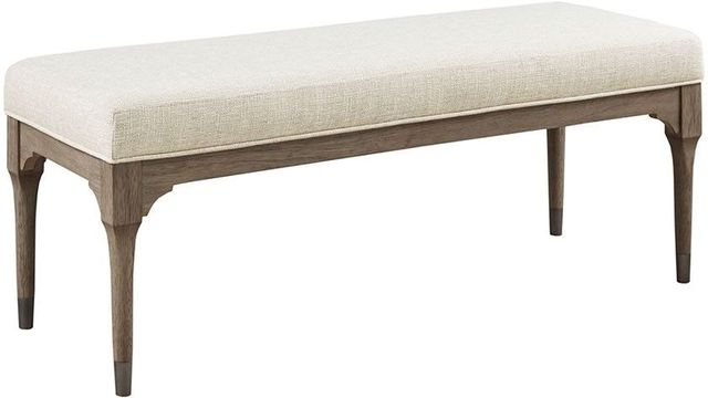 Olliix by Madison Park Grey Montaine Accent Bench-1