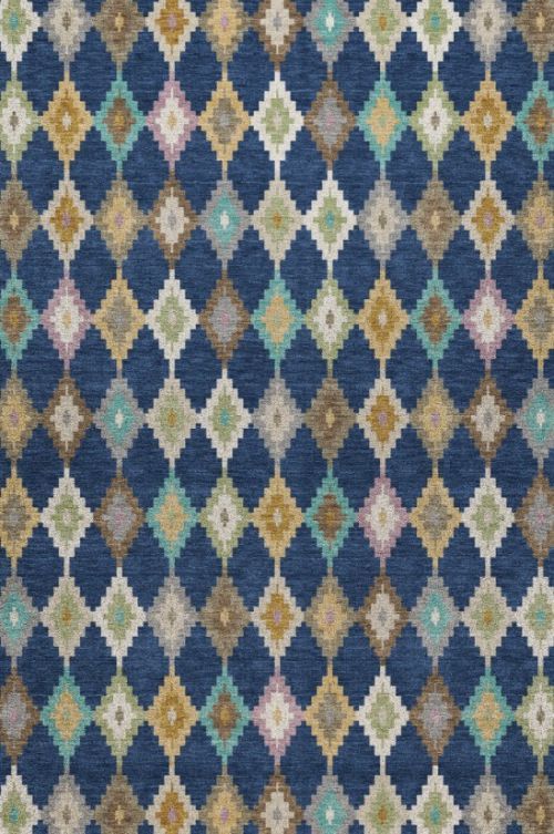 Dalyn™ Rug Company Kenner KN10 Navy 5'x8' Area Rug-0