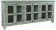 Jofran Inc. Rustic Shores Surfside Blue 6-Door Low Cabinet-0