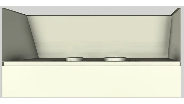 Vent-A-Hood® 60" Biscuit Wall Hood-3