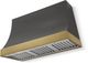 AGA Marquee 48" Slate Wall Mounted Range Hood  with Antique Brass Trim-0
