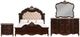New Classic® Home Furnishings Constantine 4-Piece Cherry King Panel Bedroom Set-0