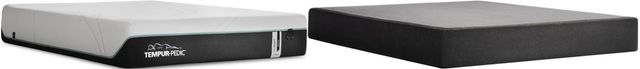 Tempur-Pedic® TEMPUR-ProAdapt® Medium Hybrid Queen Mattress and TEMPUR-Flat™ High Profile Foundation-0