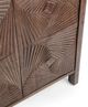 Classic Home Lina Kona Brown 4-Door Cabinet-5