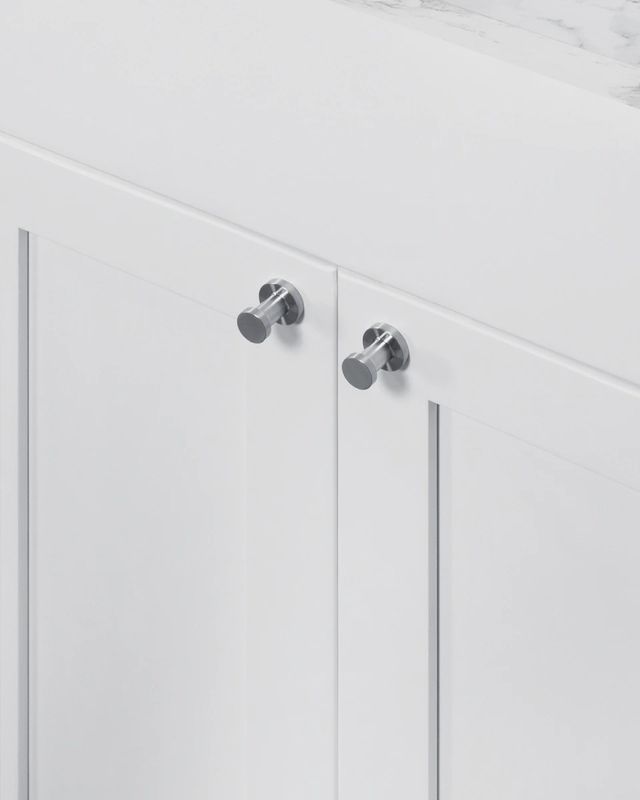Summit® TurnKey Oasis 69" White Wet Bar with 4.6 Cu. Ft. Built-In Beverage Center and Stainless Steel Sink with Faucet-3