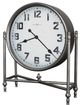 Howard Miller® Childress Light Charcoal/Aged White Accent Clock-0