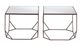 Zuo® Modern Arzon 2-Piece Bronze Coffee Table Set-1