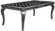Furniture of America® Amina 9-Piece Glass Top Dining Table Set with Gray Legs-2