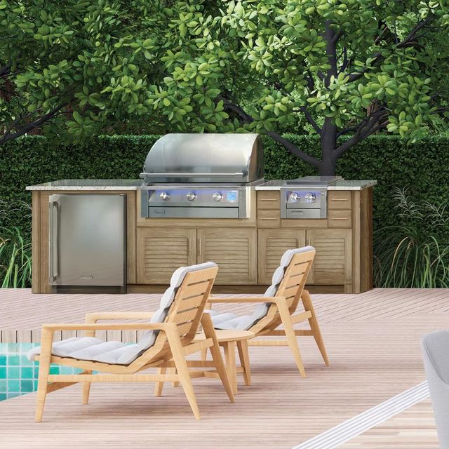 Alfresco Intelligent 42” 3-Burner Built In Natural Gas Grill