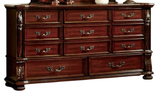 Furniture of America Arthur Brown Cherry Dresser | Westside Furniture |  Taft, CA