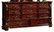 Furniture of America® Arthur Brown Cherry Dresser-0