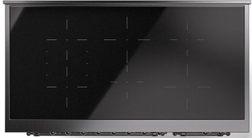 Ilve® Nostalgie II Series 48" Blue Grey Pro Style Induction Range-3