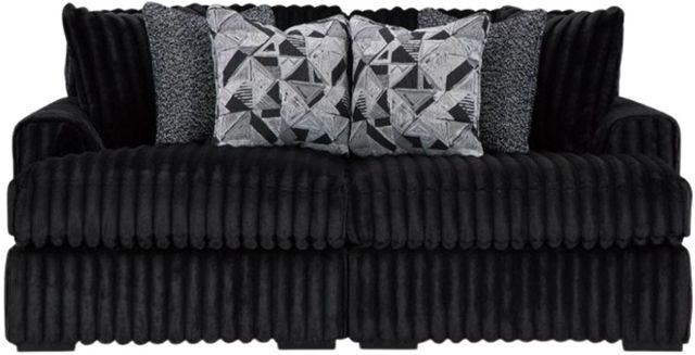 Signature Design by Ashley® Midnight-Madness 2-Piece Onyx Chaise Sectional-1