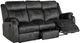 Global Furniture USA U7303 Domino Granite Manual Reclining Sofa-0