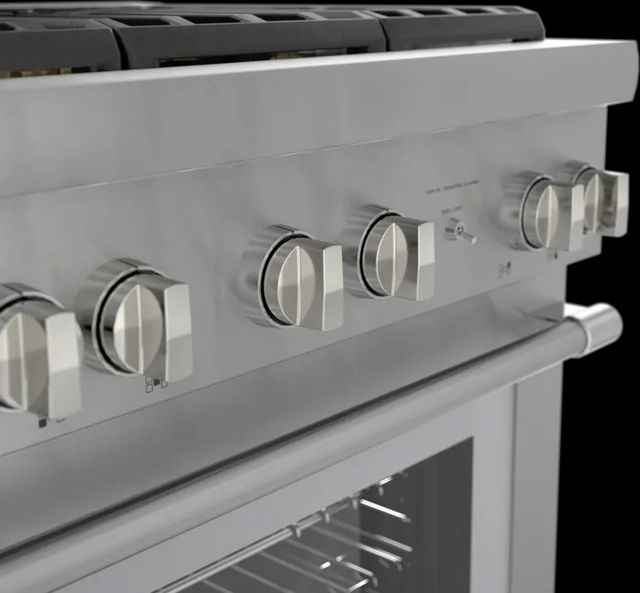 Thermador® Pro Harmony® 30" Stainless Steel Free Freestanding Dual Fuel Natural Gas Range-8
