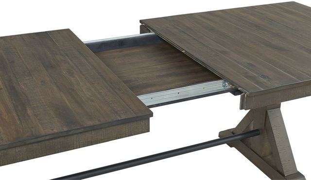 Intercon Sullivan Burnished Clay Trestle Dining Table-3