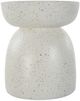 Uttermost® Inhale Matte White Accent Table-0