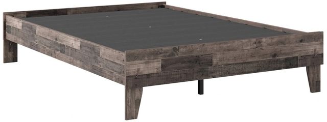 Signature Design by Ashley® Neilsville Multi Gray Queen Platform Bed-0