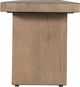 Moe's Home Collection Koshi Sandblasted Amber Oak Bench-3