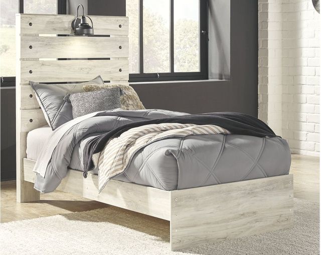 Signature Design by Ashley® Cambeck Whitewash Twin Panel Youth Bed-2