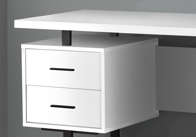 Monarch Specialties Inc. White Computer Desk-1