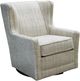 England Furniture Customizable Willow Fabric Swivel Chair-0