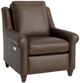 Bassett® Furniture Customizable Magnificent Motion Leather Roll Arm Power Wall Recliner-0