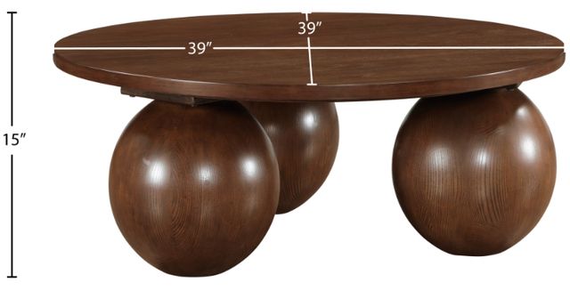 Meridian Furniture Fitch Brown Coffee Table-4