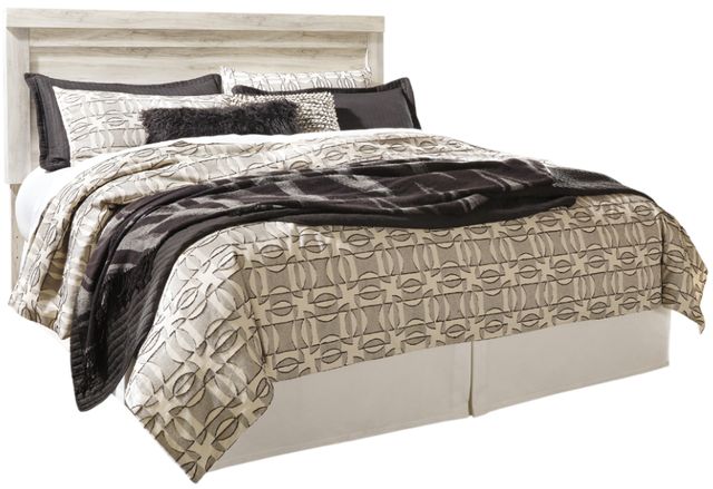 Signature Design by Ashley® Bellaby Whitewash King Panel Headboard-2