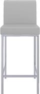 Inspire™ Porto Grey/Chrome 26" Counter Stool, Set Of 2-4