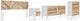 Signature Design by Ashley® Piperton 4-Piece Two-Tone Brown/White Queen Panel Headboard Set-0