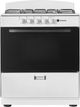 Element® 30" White Freestanding Gas Range-0