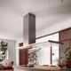 Falmec Lumen Island 175 68" Scotch Brite Stainless Steel Island Range Hood-2