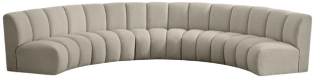 Meridian Furniture Infinity 5-Piece Taupe Modular Sectional-0