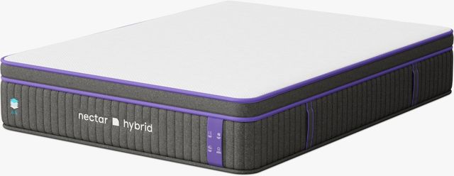Nectar Premier 13" Hybrid Medium Euro Top Queen Mattress in a Box-0