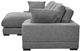 Moe's Home Collection Plunge 2-Piece Anthracite L-Shaped Sectional and Reversible Chaise-2
