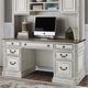 Liberty Furniture Magnolia Manor Antique White/Weathered Bark Credenza-1